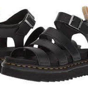 Doc Marten Vegan Blaire Platform Sandals Size 10 NIB